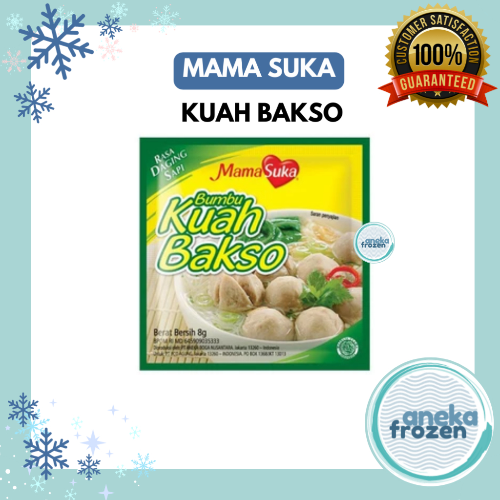 

[8g] mama suka kuah bakso instant aneka frozen malang