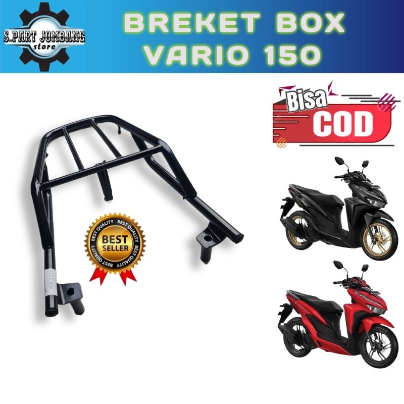 Breket Motor VARIO 150 Behel Bracket Hollow Breaket Braket locco Rear Begel Dudukan Box Rak Bagasi B