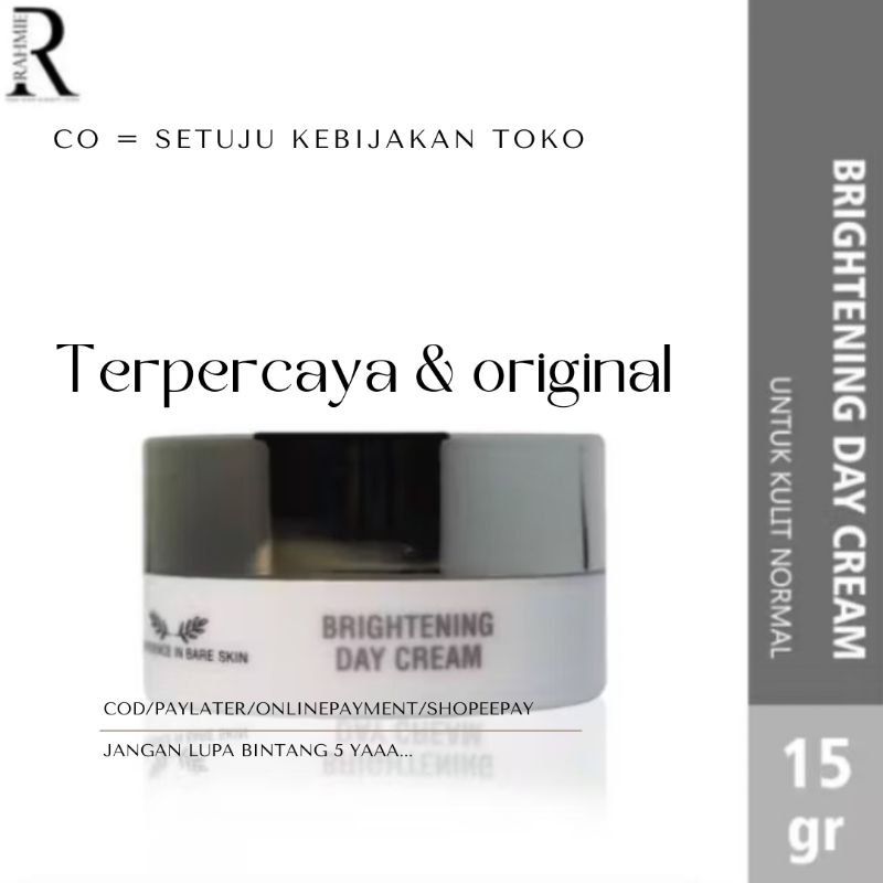 Rahmie Clinic Health & Beauty Center Brightening Day Cream.