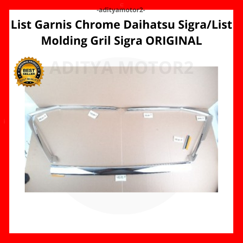 List Garnis Chrome Daihatsu Sigra/List Molding Gril Sigra ORIGINAL