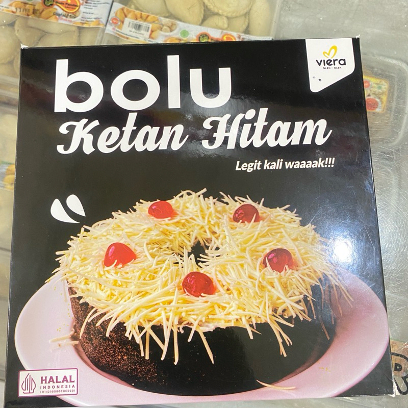 

BOLU KETAN HITAM TOPPING KEJU