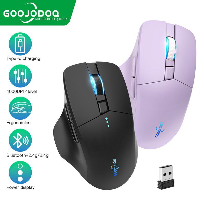 Mouse Wireless Bagus Termurah Komputer Rechargerable Rekomended Kekinian Portable Nyaman Flexible Te