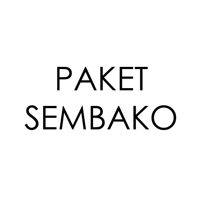 

PAKET SEMBAKO (bisa menyesuaikan isi dan budget)