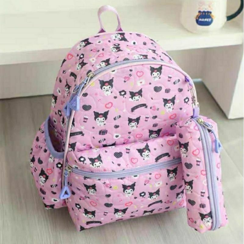 

Set ransel dan pencil case sanrio