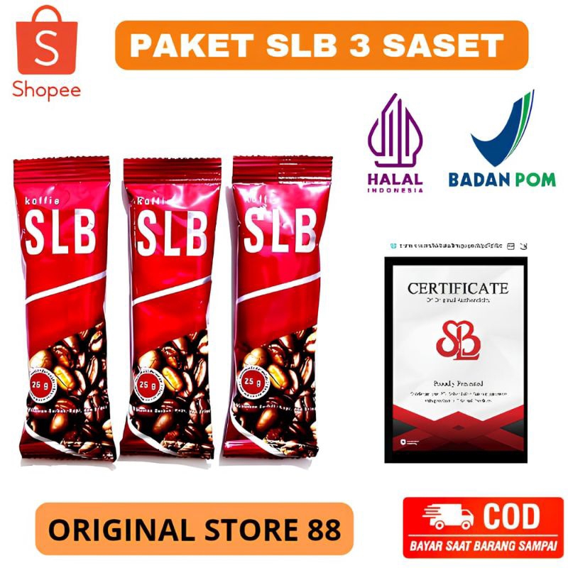 

SLB PAKET 3 SACHET ORIGINAL HALAL BPOM