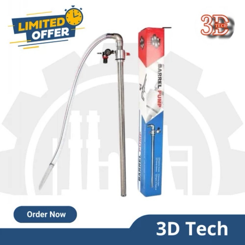 Barrel pump pneumatic stainles 304 pneumatic drum pump sus 304