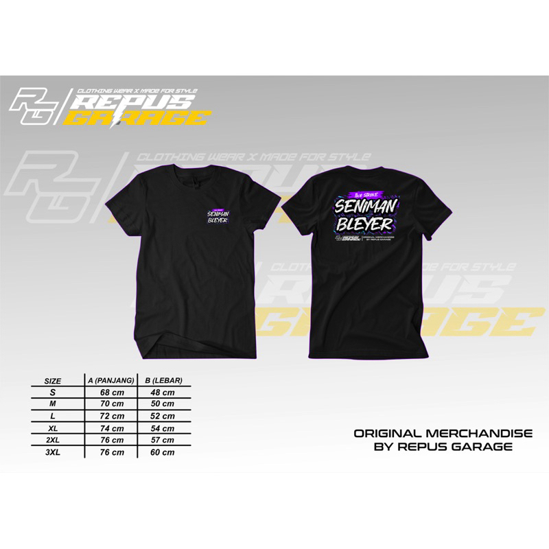 KAOS SENIMAN BLAYER VOLT 4 repus garage