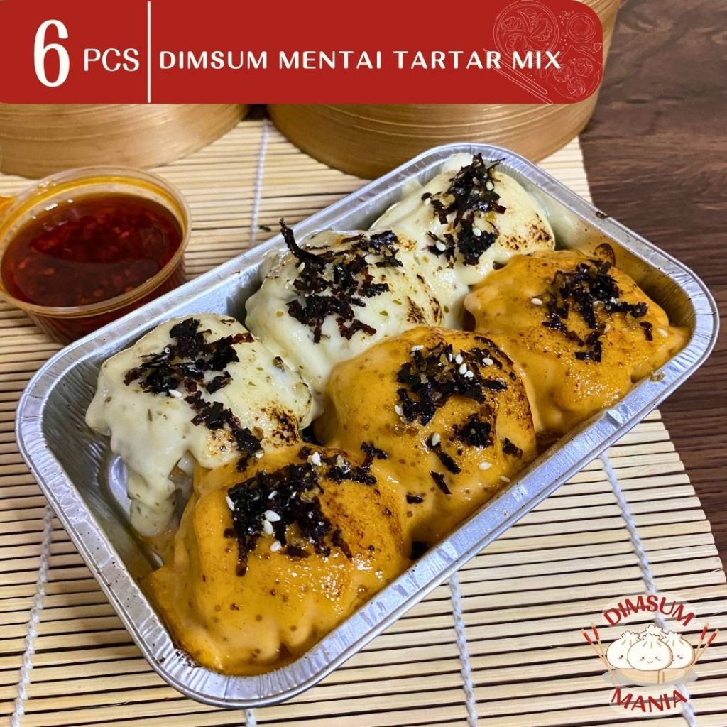 

[READY KIRIM INSTANT] Dimsum Tartar Mix Mentai - 6pcs