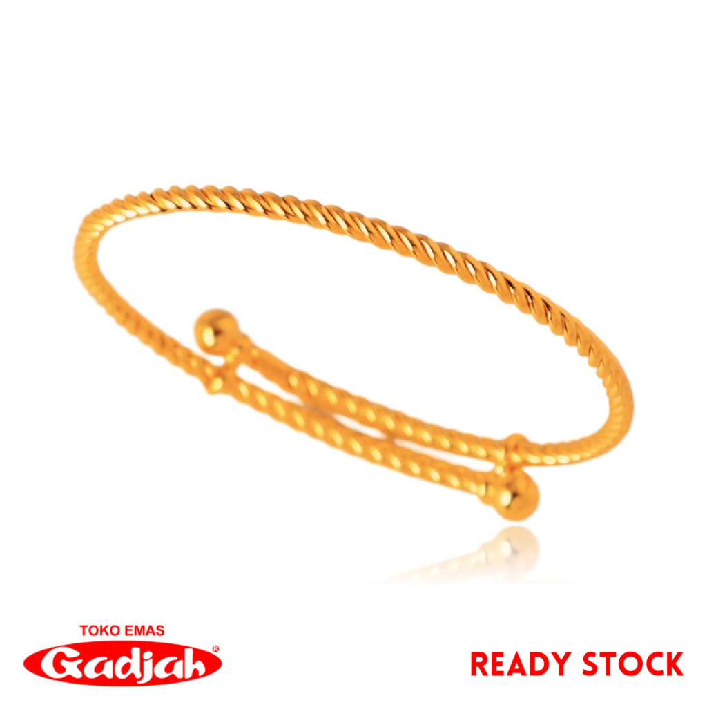 Gelang Emas Baby Ongsrot Plintir - Toko Emas Gadjah