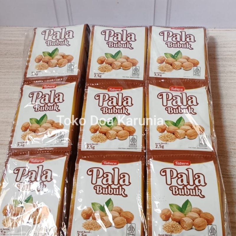 

Pala Bubuk Renceng Tabura (12 sachet)