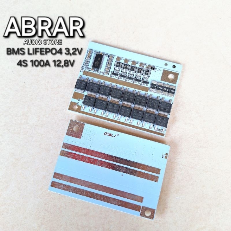 BMS 4S 100A 12,8V LIFEPO4 3,2V