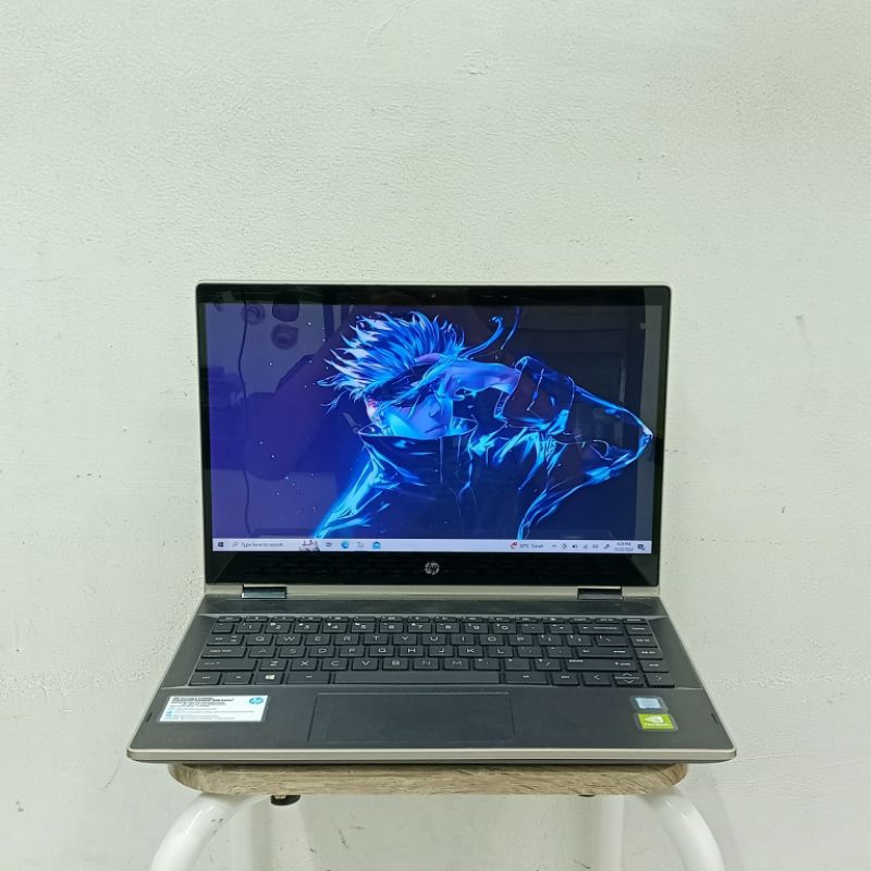 laptop hp x360 14-cd0042tx Intel core i3-8130U Nvidia mx130 ram 8gb/SSD 128gb+HDD 1tb touchscreen fl