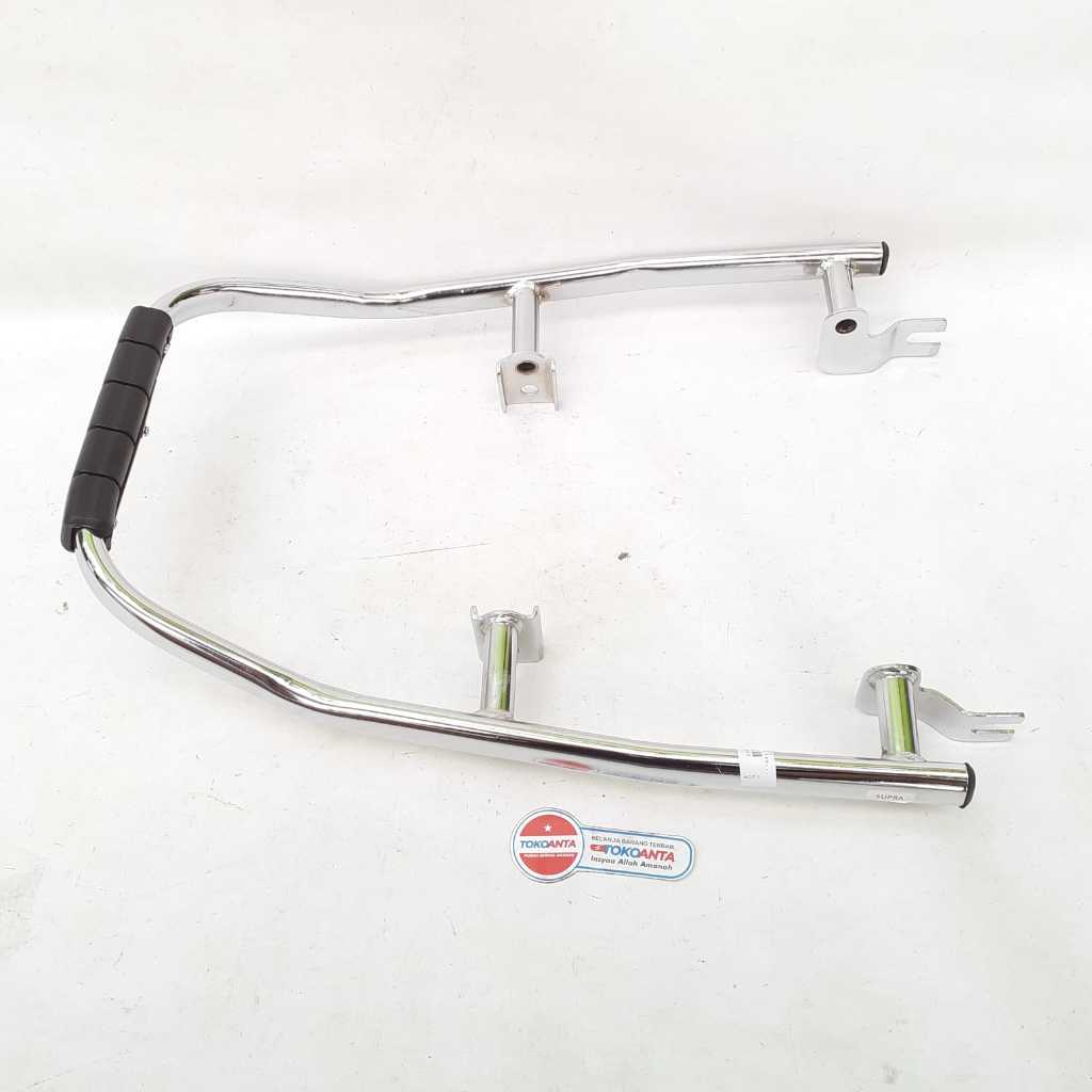 Begel Behel Pegangan Belakang Honda Supra X Lama Supra 100 Besi Chrome Krom