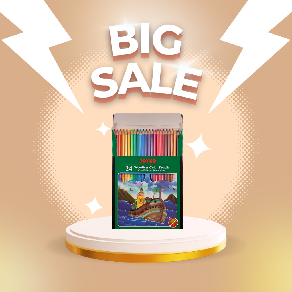 

Pensil warna Joyco isi 24pcs