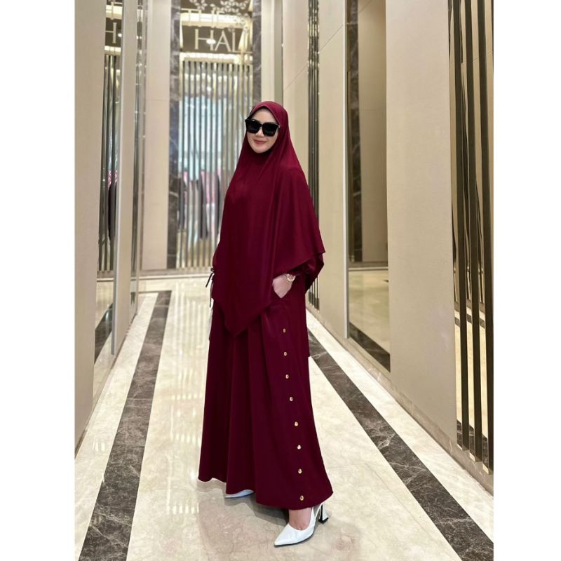 MIRANDA ABAYA SET KERUDUNG SYARI BY IRNA EMERALD