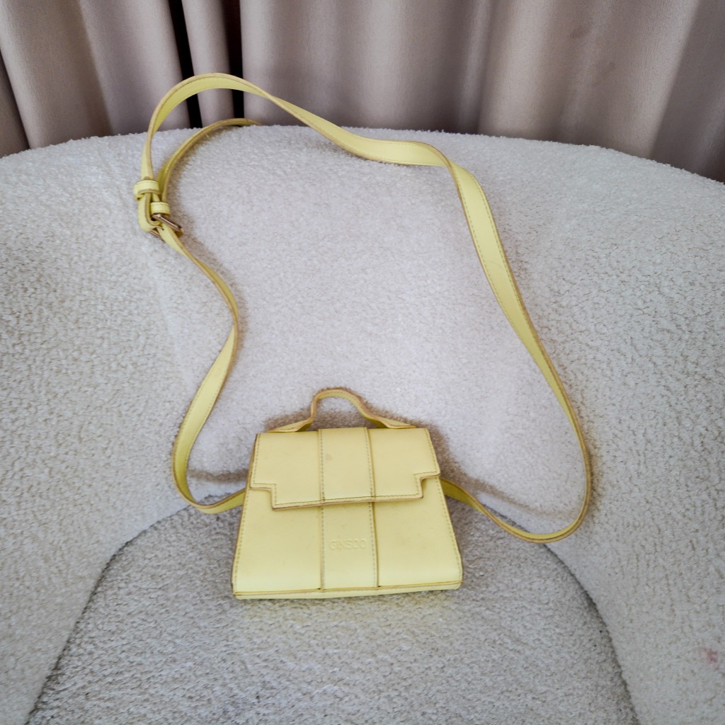 Ginsoo Yellow Sling & Waist bag
