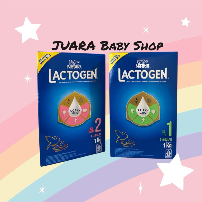 

LACTOGEN 1 & 2 1000gram Expired 2026