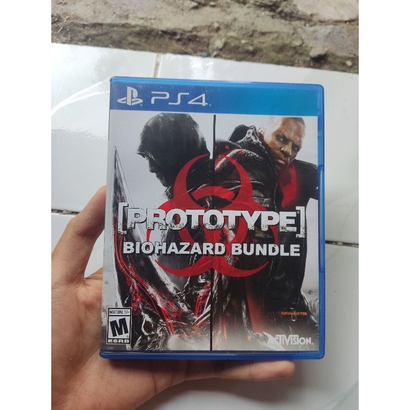 kaset ps4 prototype biohazard bundle