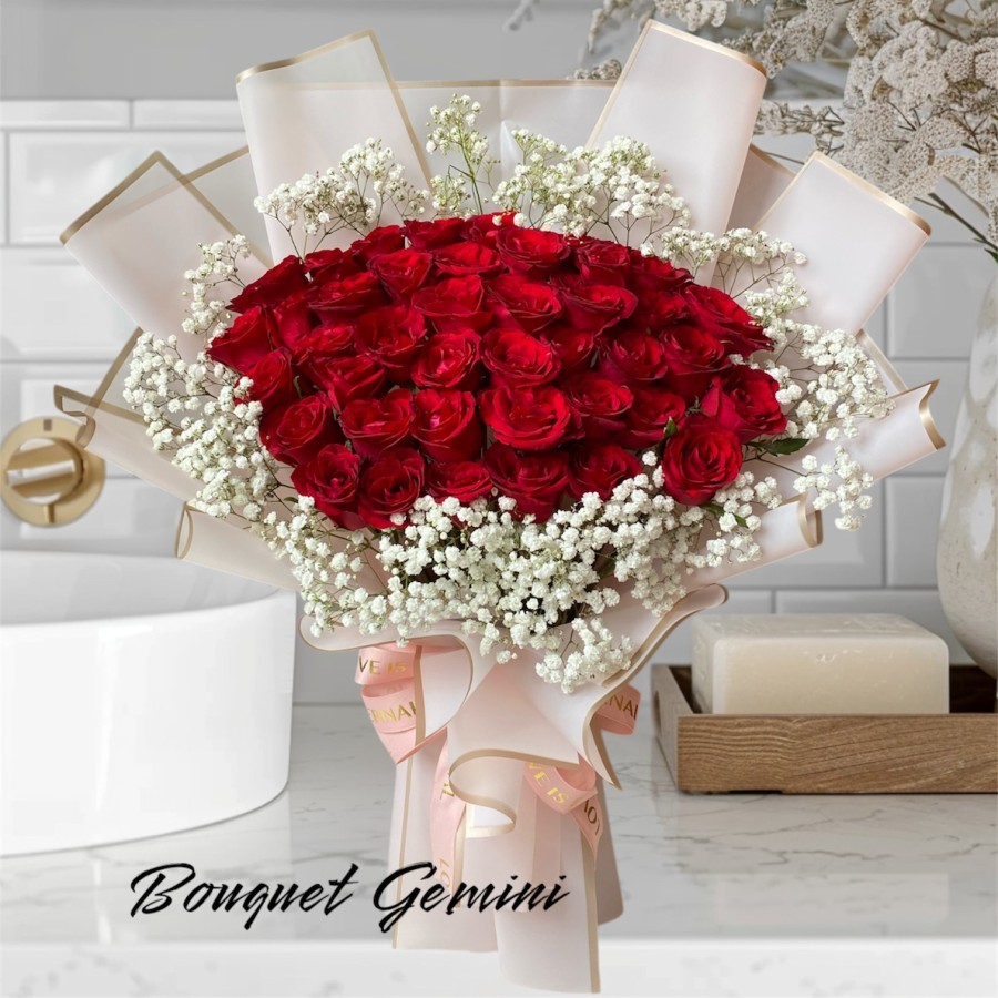 Buket Bunga Mawar Hidup Fresh, Buket Bunga Mawar Fresh, Buket Bunga Mawar Asli, Buket Pernikahan, Bu