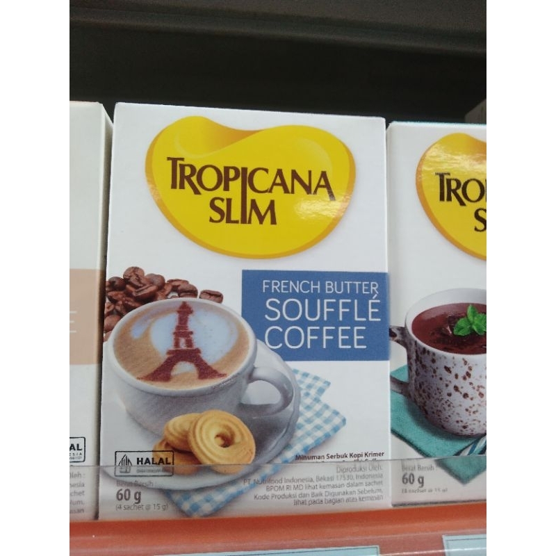 

Tropicana Slim French Bs Coffe 4x15 gram