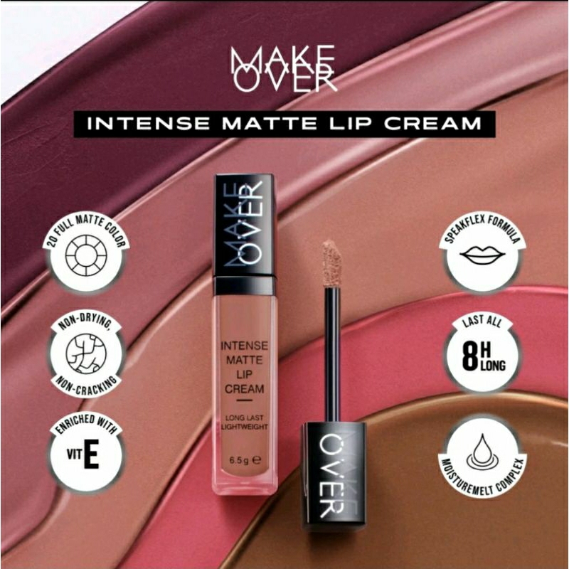 Make Over Intense Matte Lip Cream 6.5g | Libertine 008