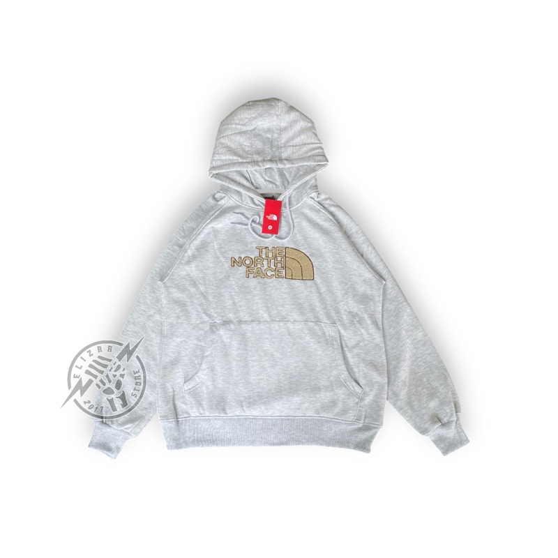 Sweater Hoodie TNF Bordir Towel Misty