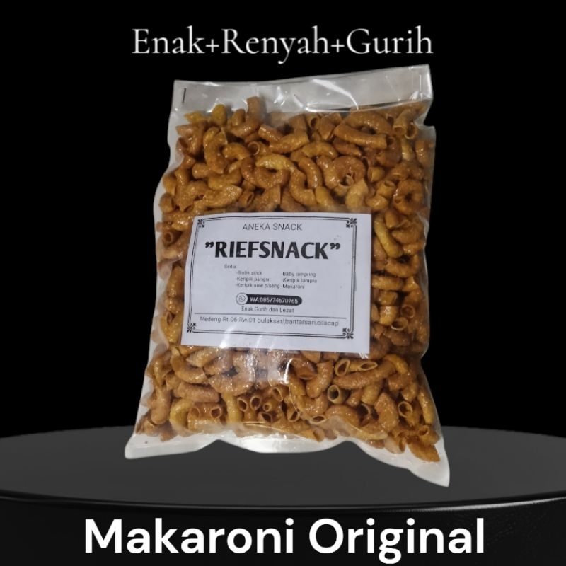 

Makaroni Original Kriuk dan Enak/isi banyak
