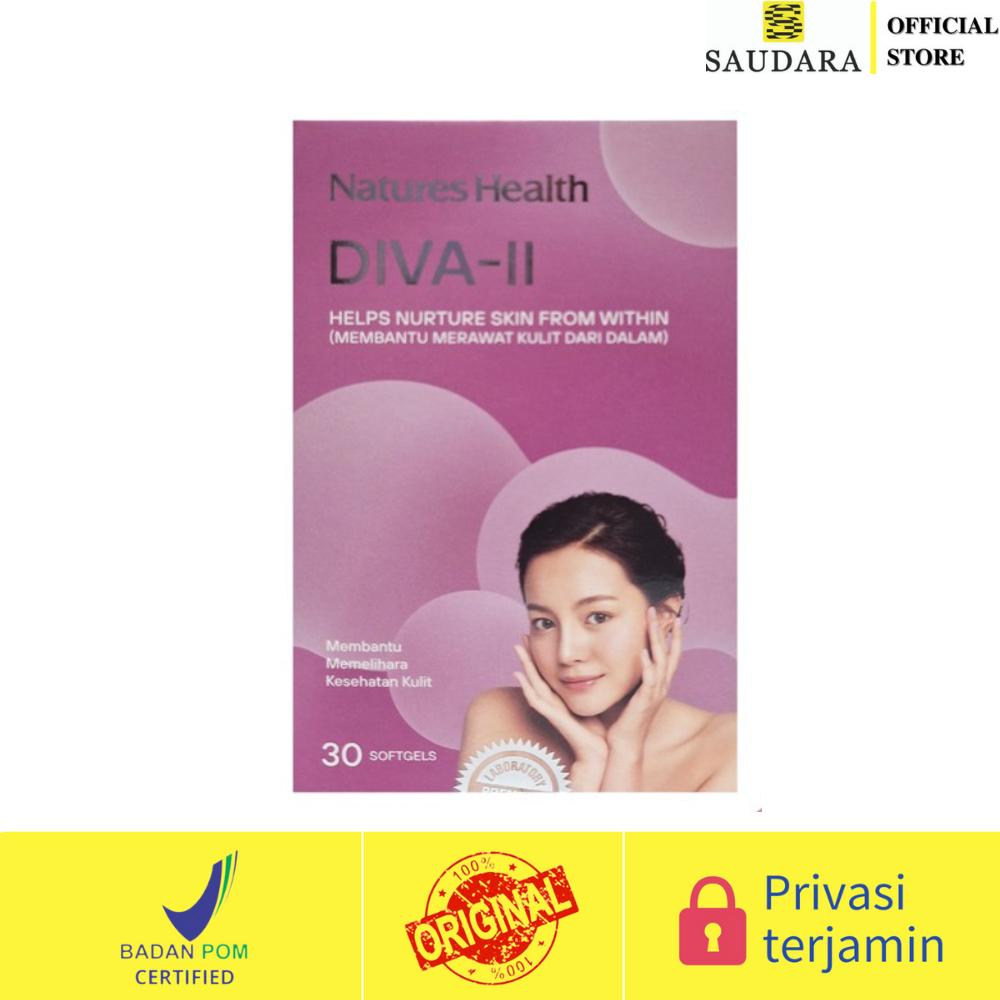 NATURE'S HEALTH DIVA SKIN NUTRITION FORMULA 30'S