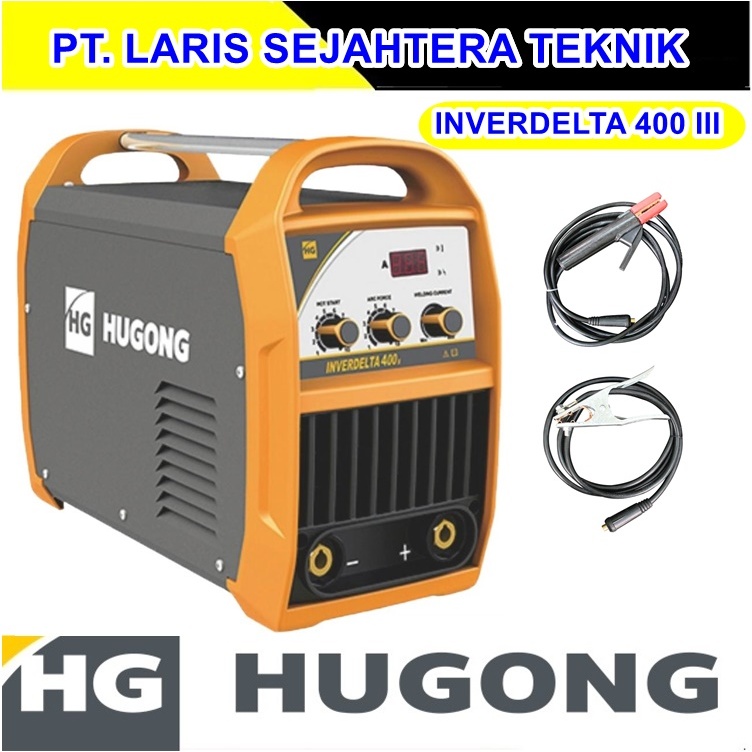 MMA 400 Ampere Hugong inverdelta 400 III mesin las mma 400a inverter las listrik