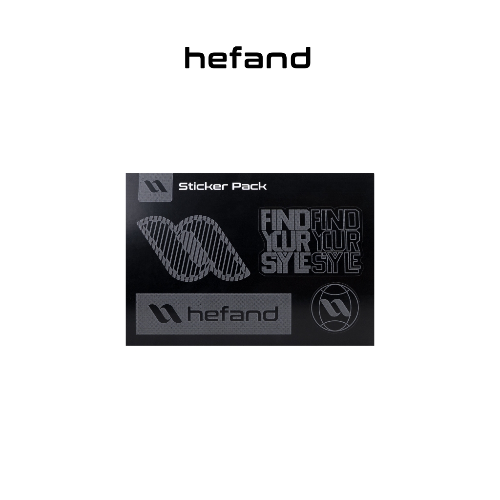

Hefand.co - Exclusive Sticker Pack Grey