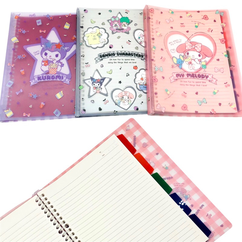 (B5) MAP BINDER SH-8123 SANRIO (50 LEMBAR) / LOOSE LEAF / BUKU TULIS