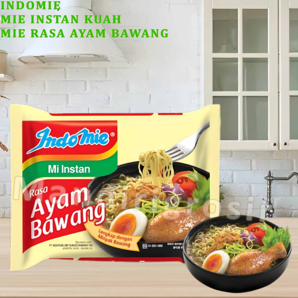 

Mie Kuah Instan * Indomie * Mie Kuah Rasa Ayam Bawang * 69gr