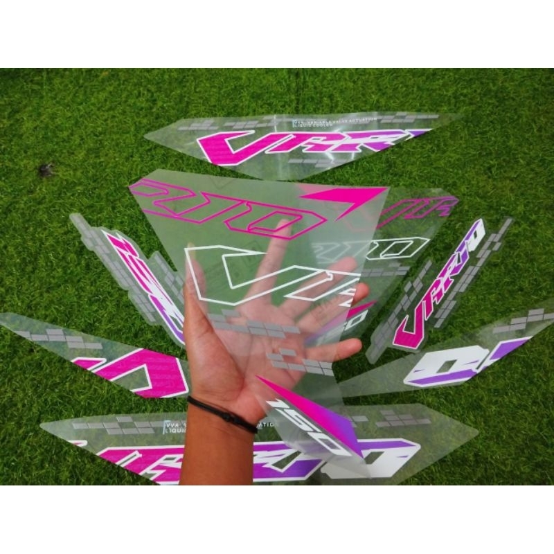 Striping Sticker Transparan Honda Vario Led old 125/150 Copy Desaign Aerox New Original