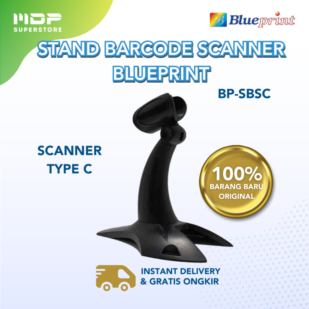 Stand Barcode Scanner BLUEPRINT TC100 & UC200 (BP-SBSC)