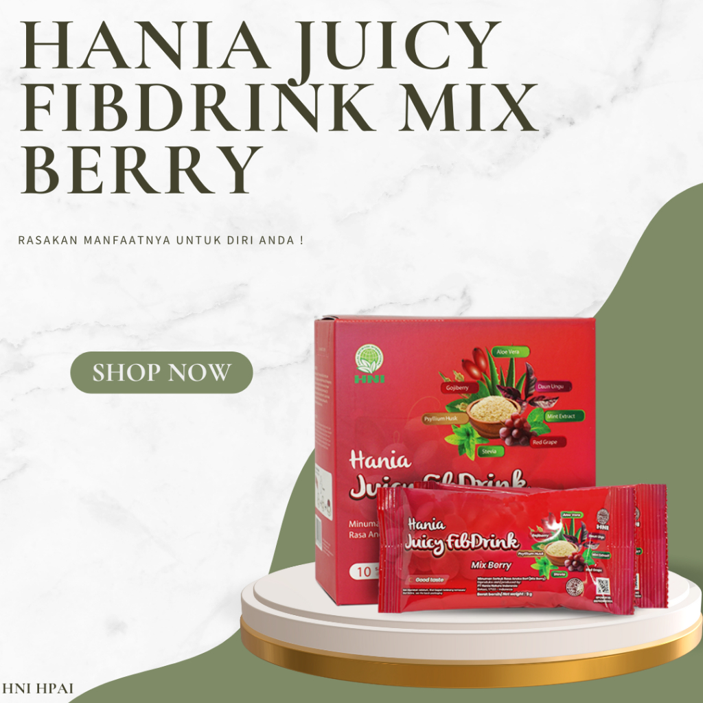 

Hania Juicy Fidrink Mix Berry 10 sachet