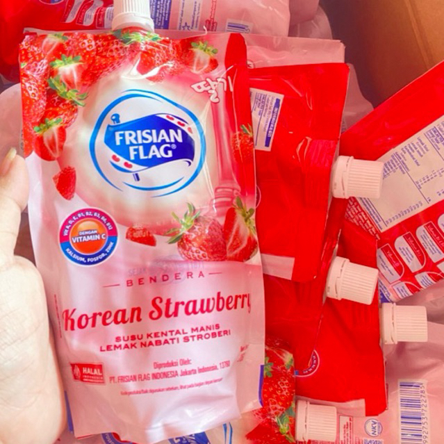 

Frisian Flag Susu Kental Manis Pouch 260 gr • Frisian Flag Susu Bendera Kental Manis Pouch 260 gr