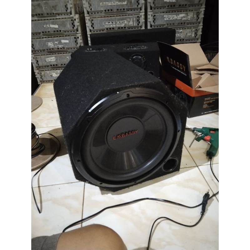 SPEAKER PASIF DOUBLE COIL 12" CARMAN 400WATT