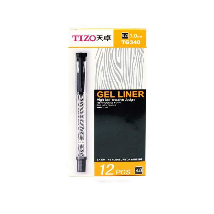 

Pulpen Gel Tizo 340 pulpen zebra mata besar 1.0 mm