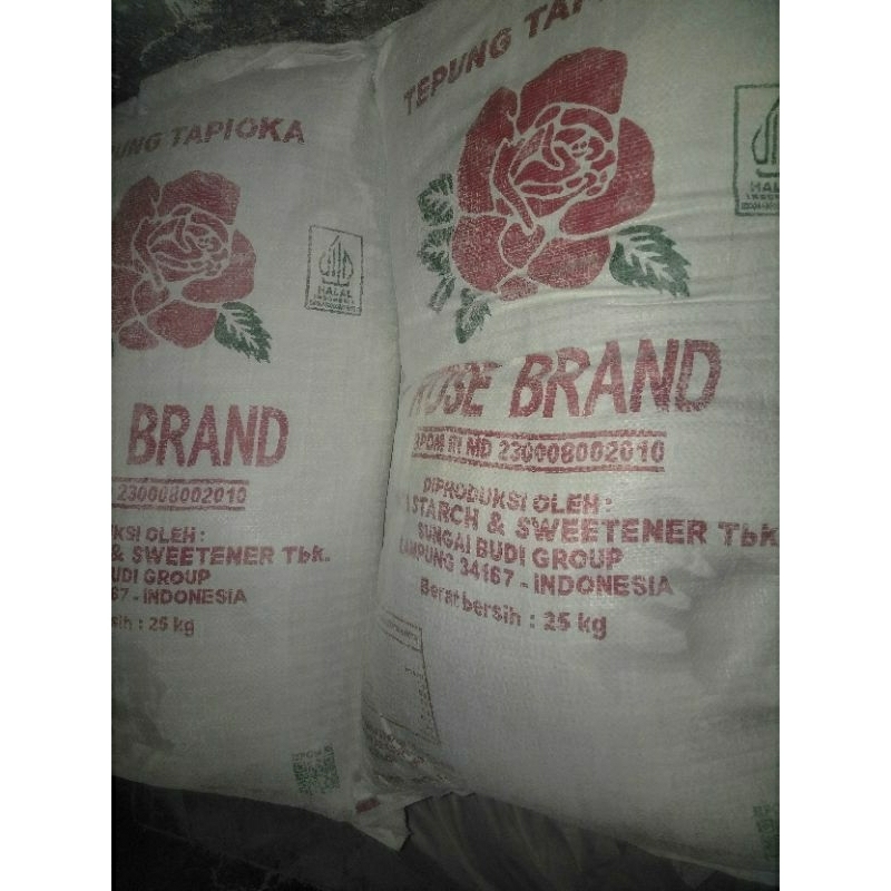 

tepung tapioka rose brand