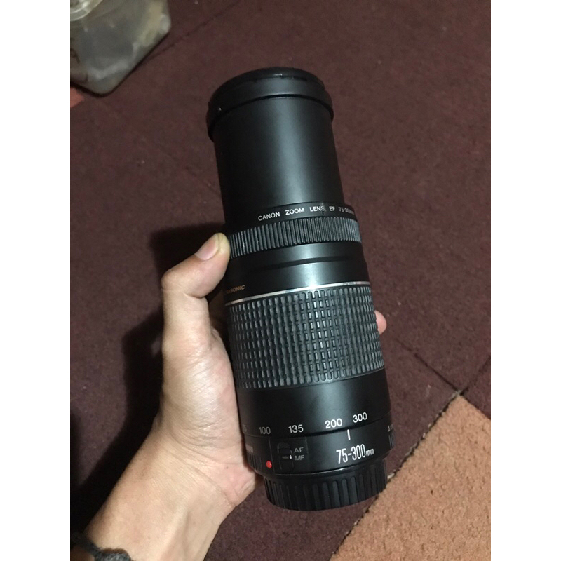 lensa tele canon 75-300mm iii
