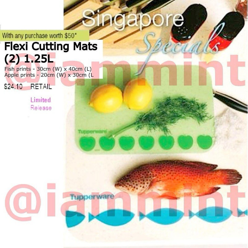 Flexing Cutting Board Set (2) Tupperware