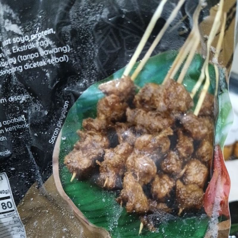 

Sate Satay Ji Vegetarian Daging Sate Vegetarian
