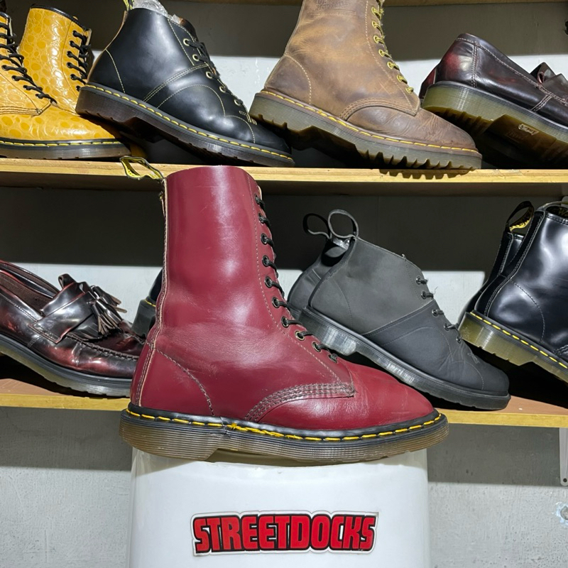 (size 38/39) DR MARTENS 1490 RED CHERRY ORIGINAL