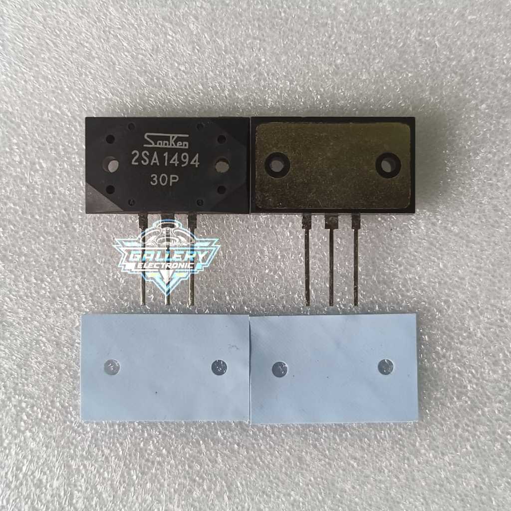 Transistor SANKEN Super 2SA 1494 dan 2SC 3858 2SA1494 2SC3858 lot 30P ORIGINAL JAPAN Original