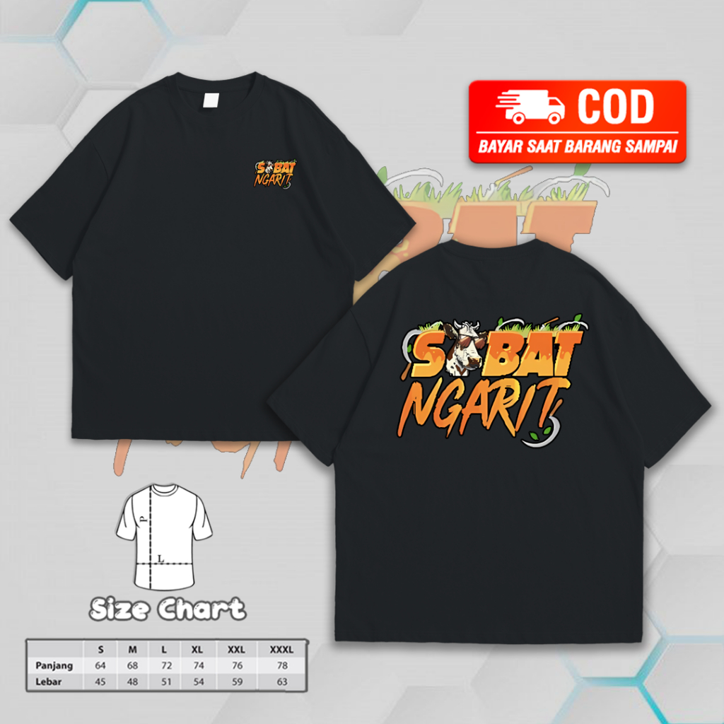 Sobat Ngarit // kaos sobat ngarit // baju distro // kaos sablon digital