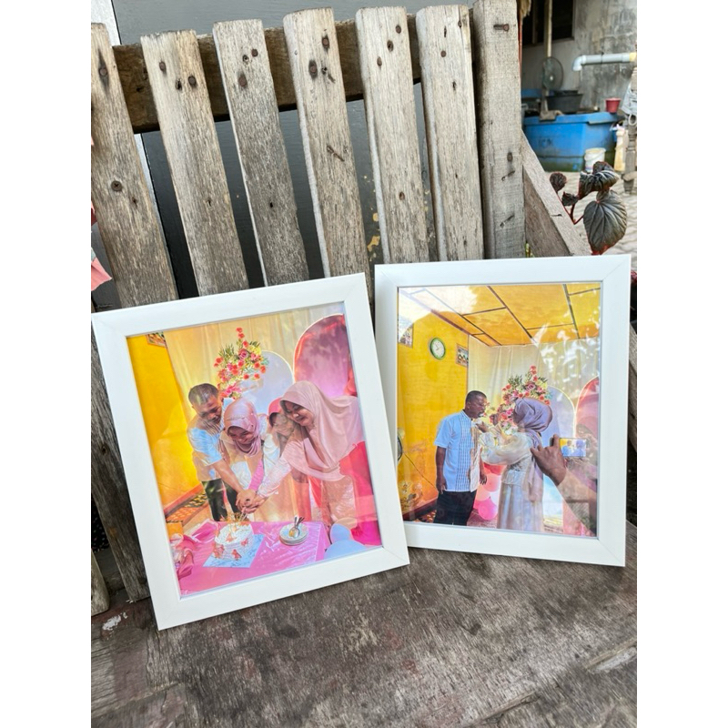 CETAK FOTO 8R || CETAK + BINGKAI