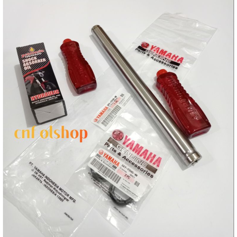 paket satuan as shock depan Yamaha mx king ( as satu pcs+ seal dan oil shock satu pasang)