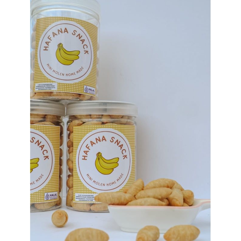 

MiMol Hafana toples Mini Molen pisang sale Toples