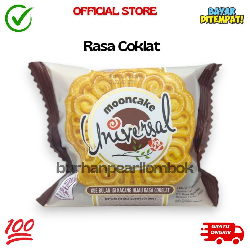 

Mooncake Universal /Kue Bulan Halal Masa Aktif Di Jamin Lama