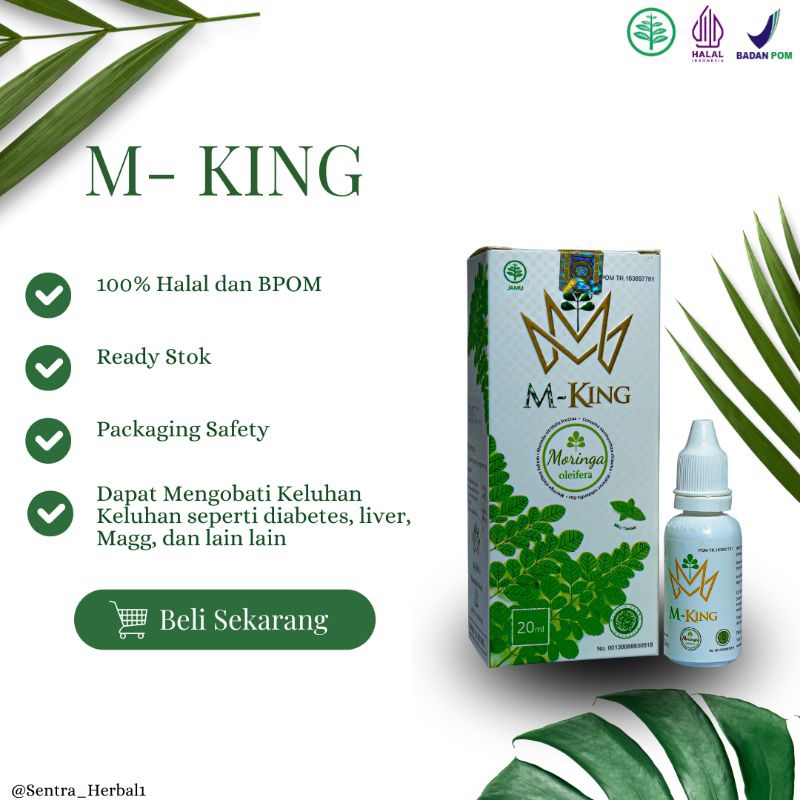 

M - KING JAMU TETES HERBAL 100% ORIGINAL